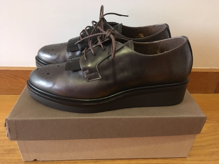 Sapatos derbies senhora (tam 38)