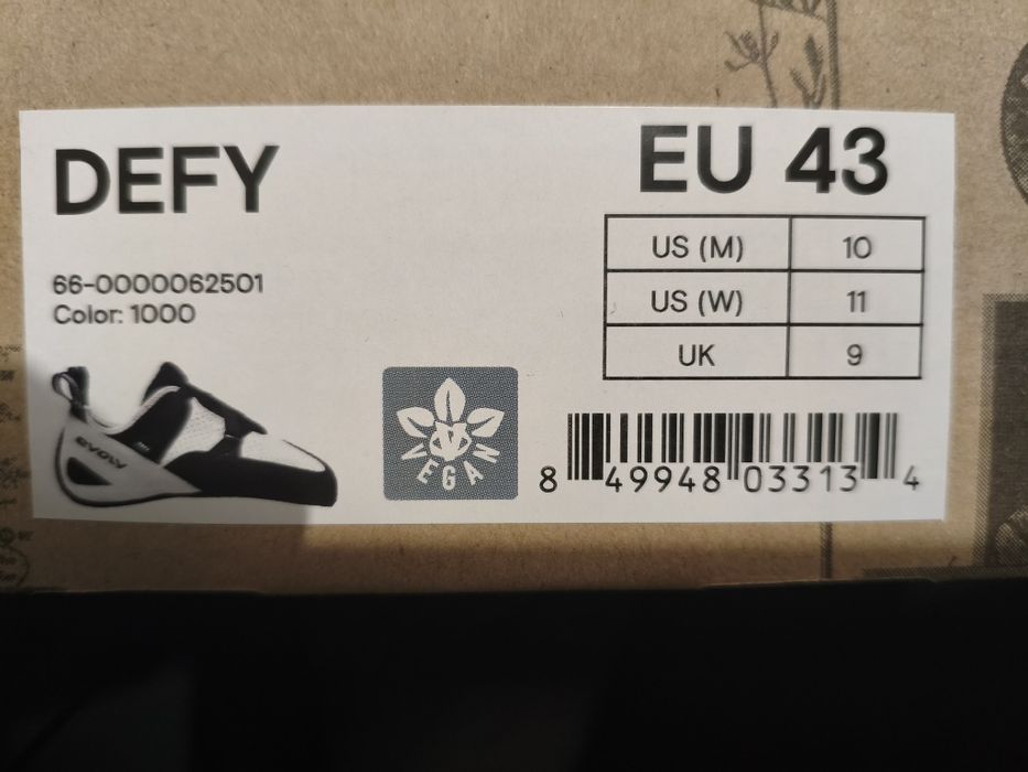 Buty wspinaczkowe Evolv 43