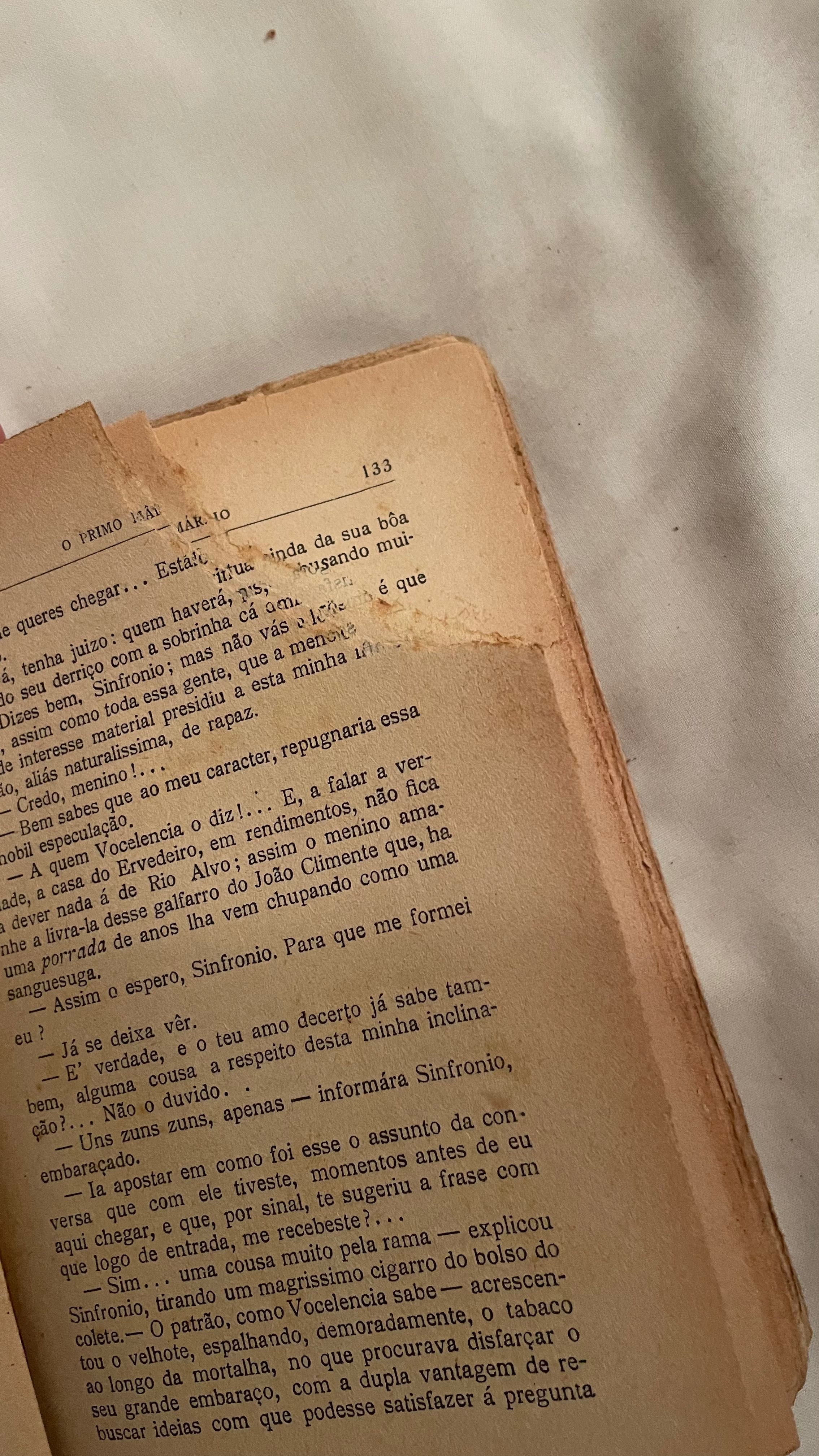 Livro O Primo Mário