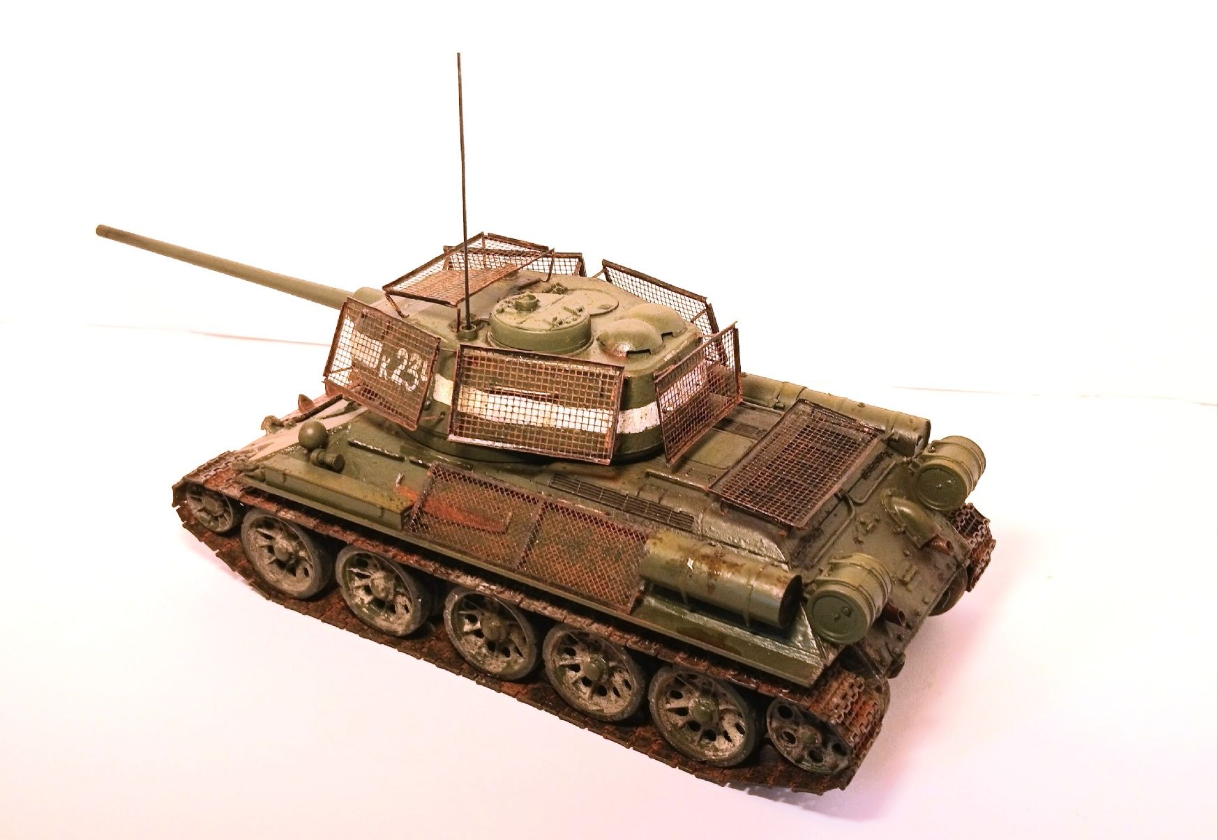 Model T-34/85 z operacji Berlinskiej