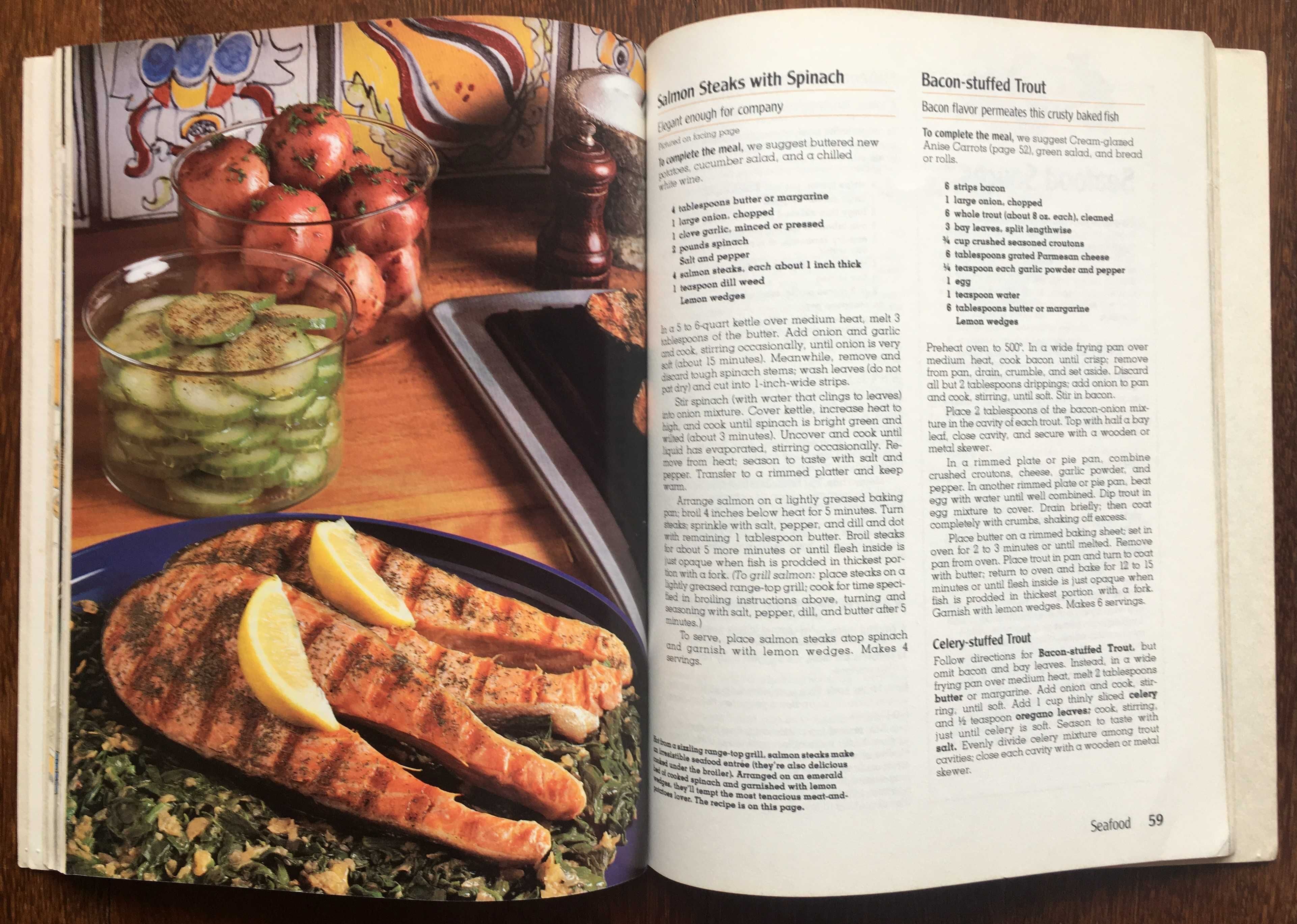 Livro “ Quick Meals with Fresh Foods” em Inglês