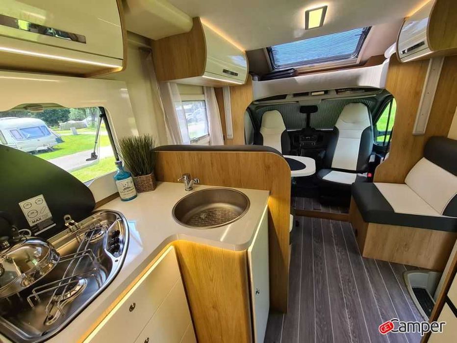 Wynajem kampera RollerTeam 5os 170KM, automat, klimatyzacja 4x rowery