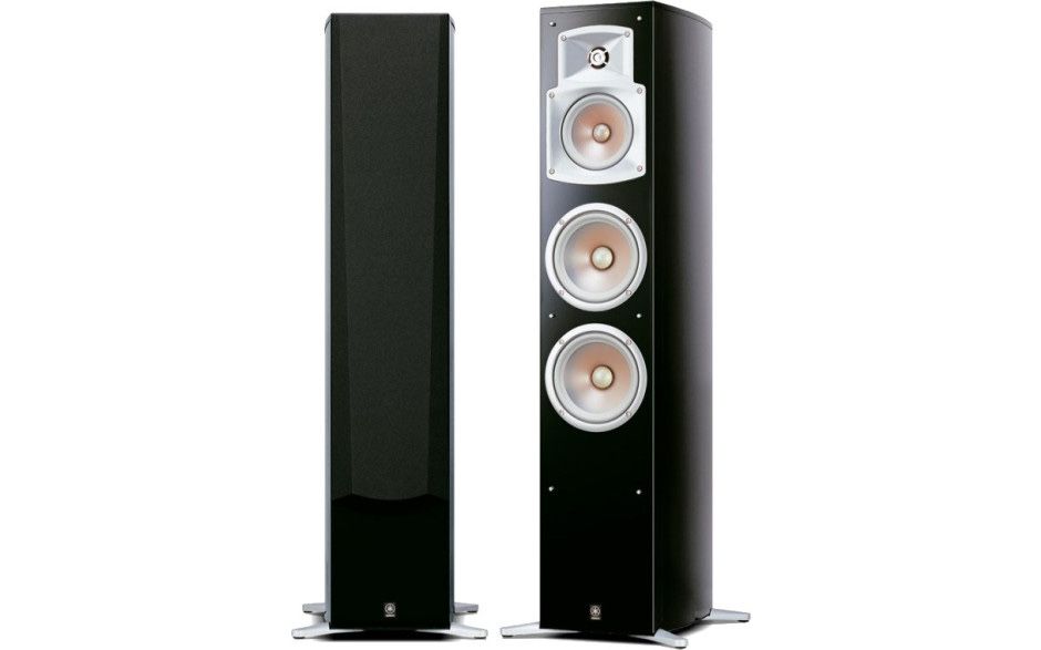 Підлогова акустика Yamaha NS-555 Black + центральний канал NS-C444