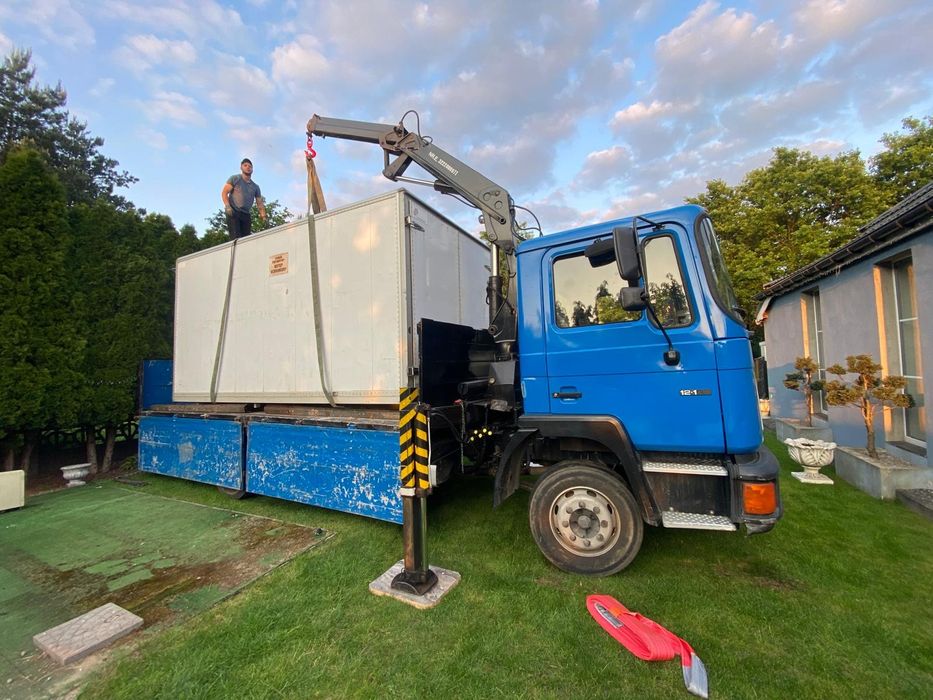 MAN 12.192 HDS Dźwig