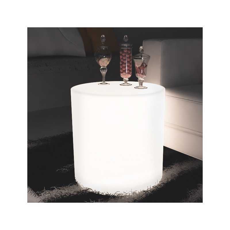 Mesa iluminada com rgb