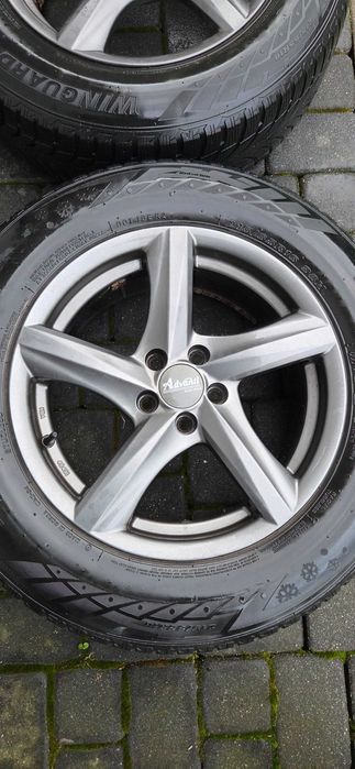 Felgi aluminiowe Advanti 16" 5X100 7Jx16H2 Opony zimowe