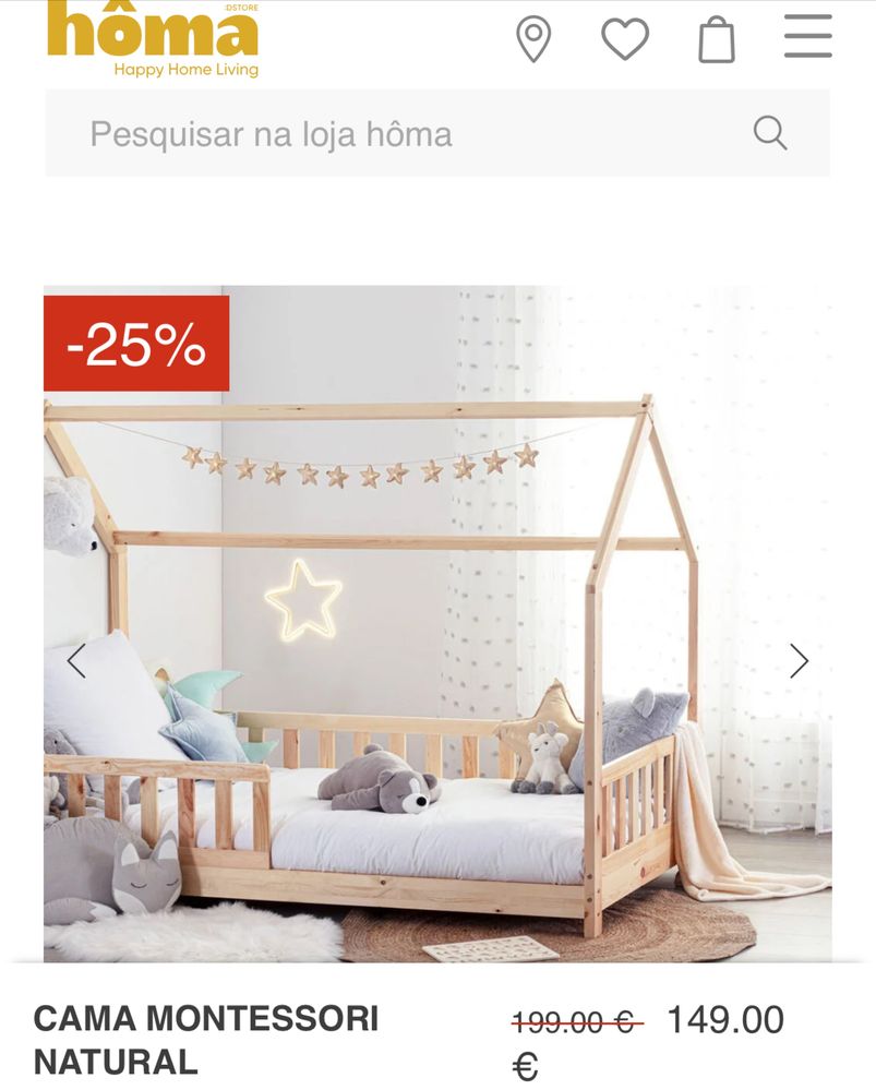 Cama de bebe + colchao