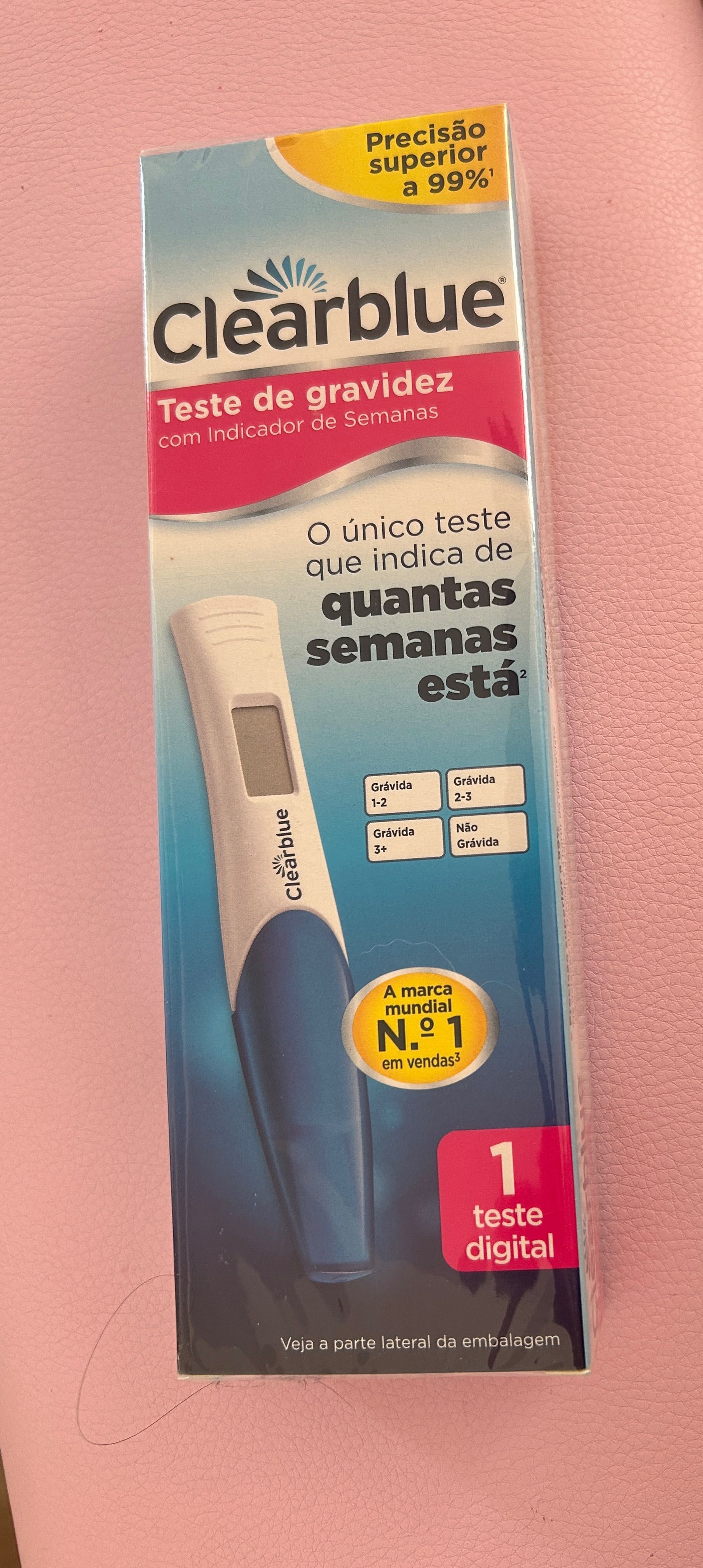 Teste de Gravidez Clearblue