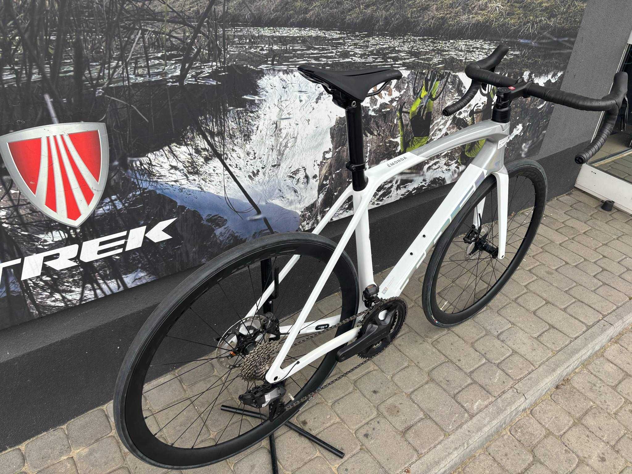 Rower Trek Emonda SL 7 56 White/Quicksilver