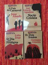 Autores Lusófonos: Jorge Amado, Germano Almeida, Lídia Jorge, Agualusa