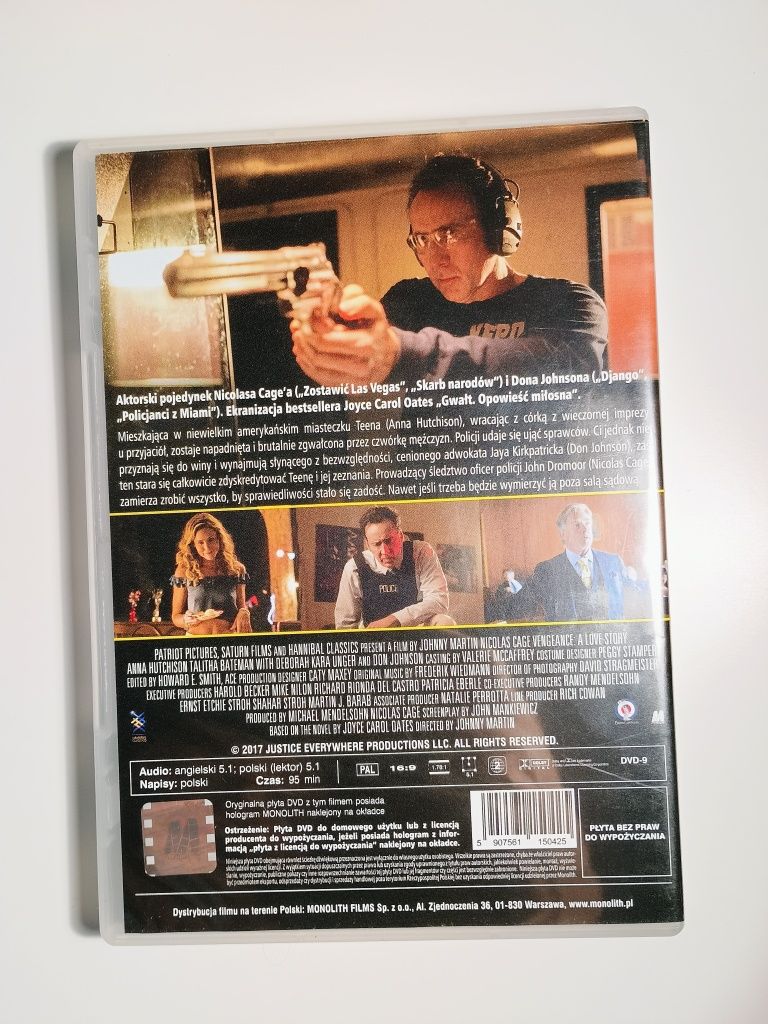 Film DVD Historia Zemsty