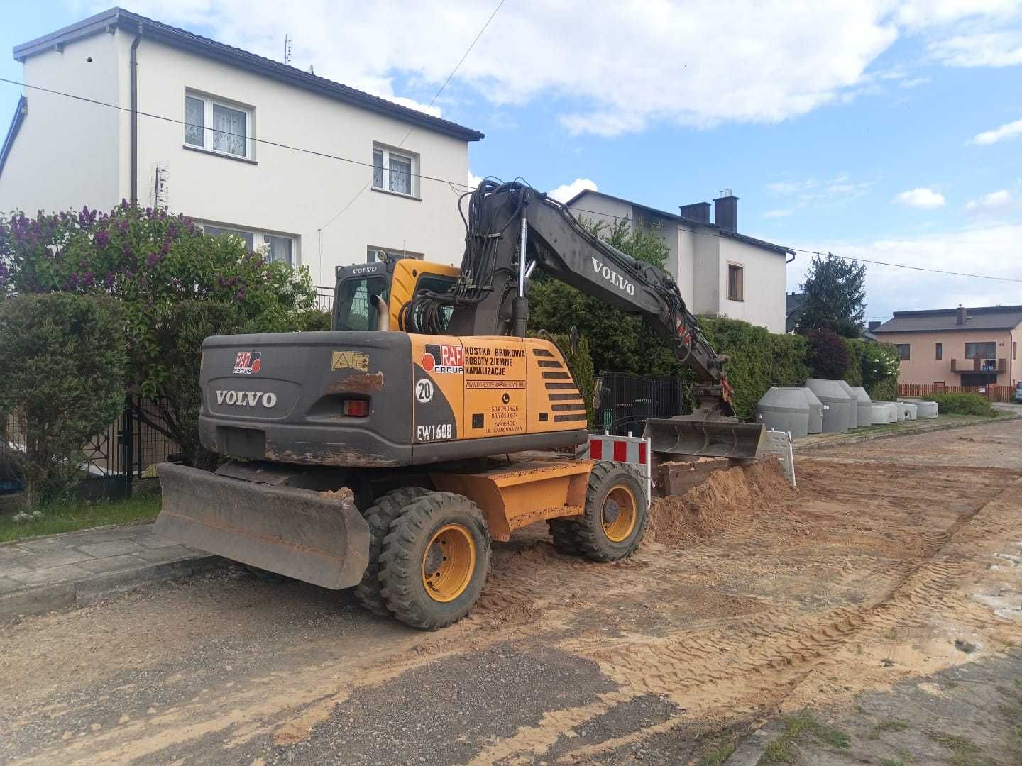 Koparka kołowa VOLVO EW160