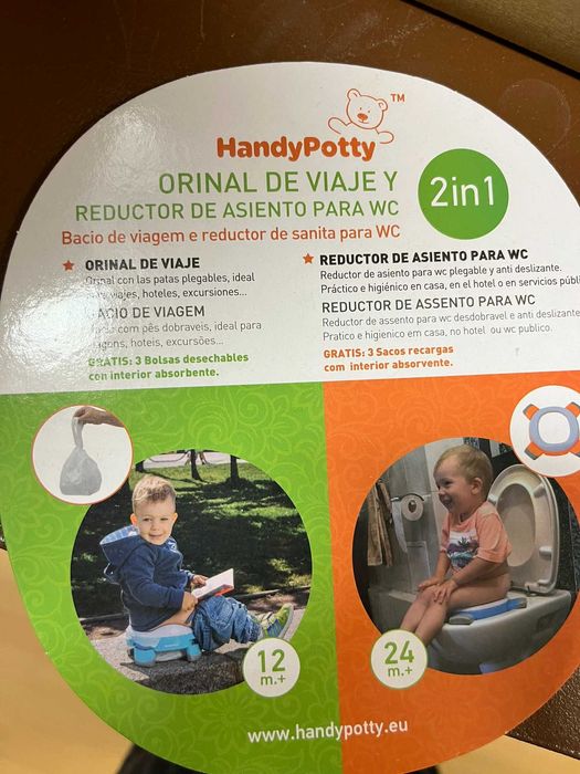 Redutor de wc de viagem