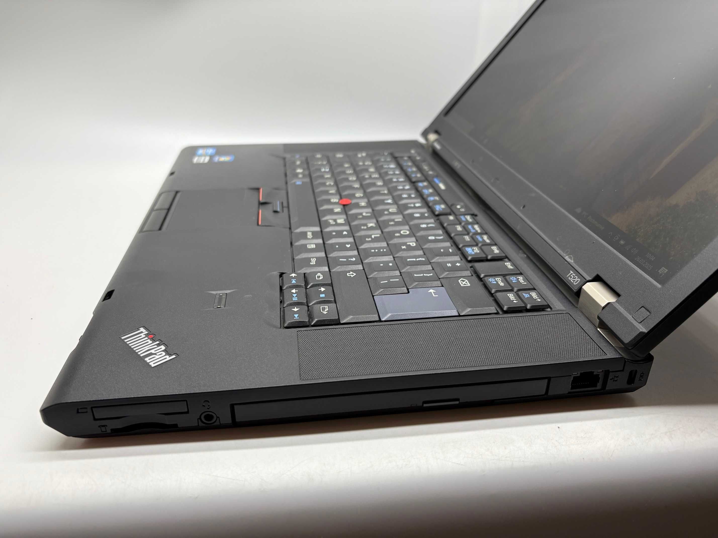 LAPTOP Lenovo T520 Intel i5 8GB 256GB SSD Napęd DVD 15,6 n33