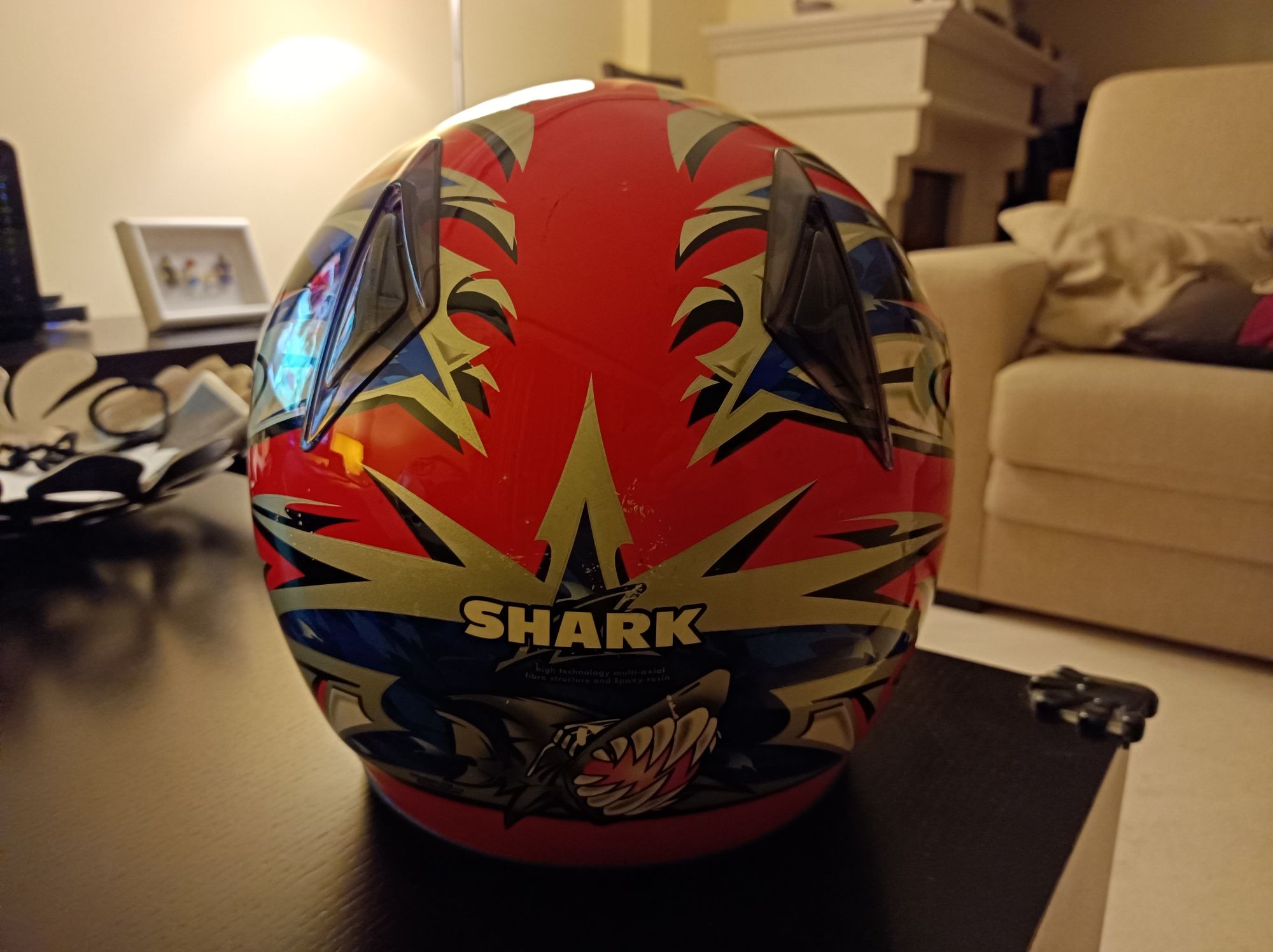 Capacete Shark King Carl Fogarty (Foggy)