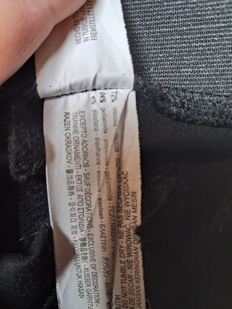 Spodnie jegginsy Zara rozmiar S
