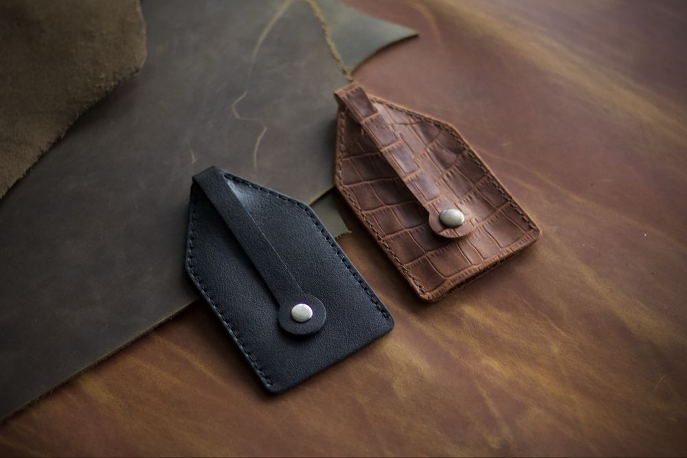 Шкіряна ключниця / чохол для ключів / футляр для ключів