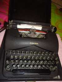 Máquina de Escrever Marca CORONA Standard