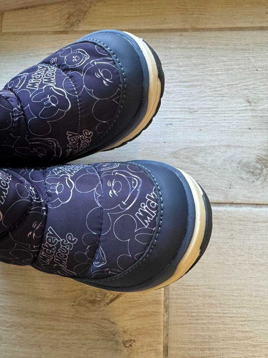 Дитячі теплі дутики ботинки zara 24 розмір зара  зимові ботинки