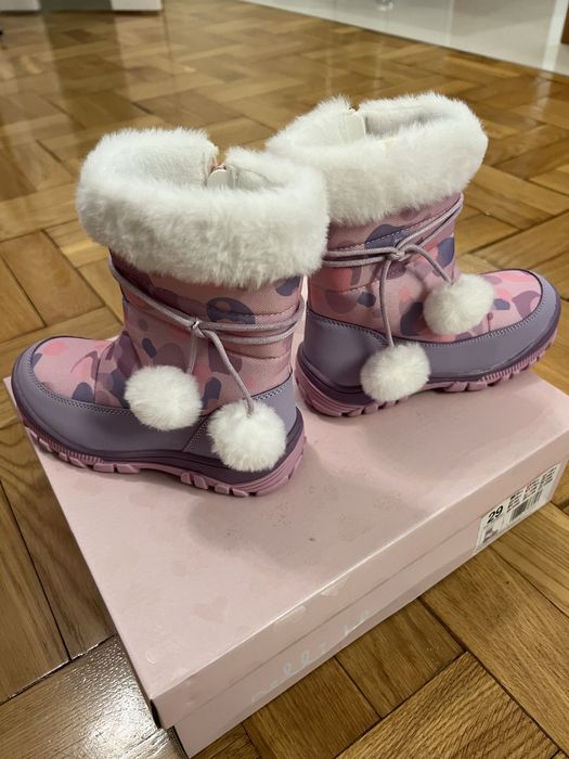 Buty zimowe dla dziewczynki rozmiar 29 nowe CCC