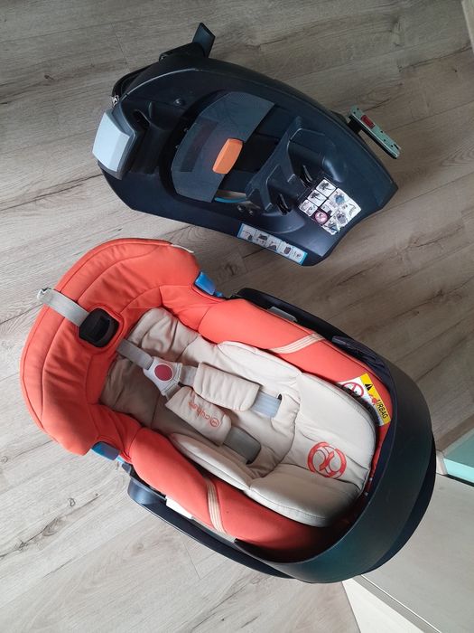 Nosidełko z bazą cybex aton 4 gold