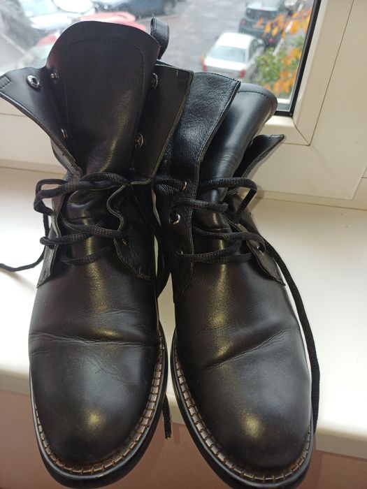 Чоботи шкіряні,  утепленні