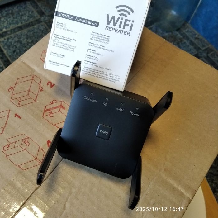 Fenvi 5ГГц AC1200 WiFi репитер усилитель сигнала Wi-Fi 2,4G 5G