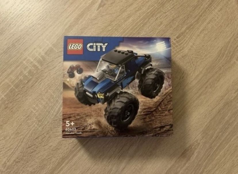 Nowe LEGO City Niebieski monster truck - 60402