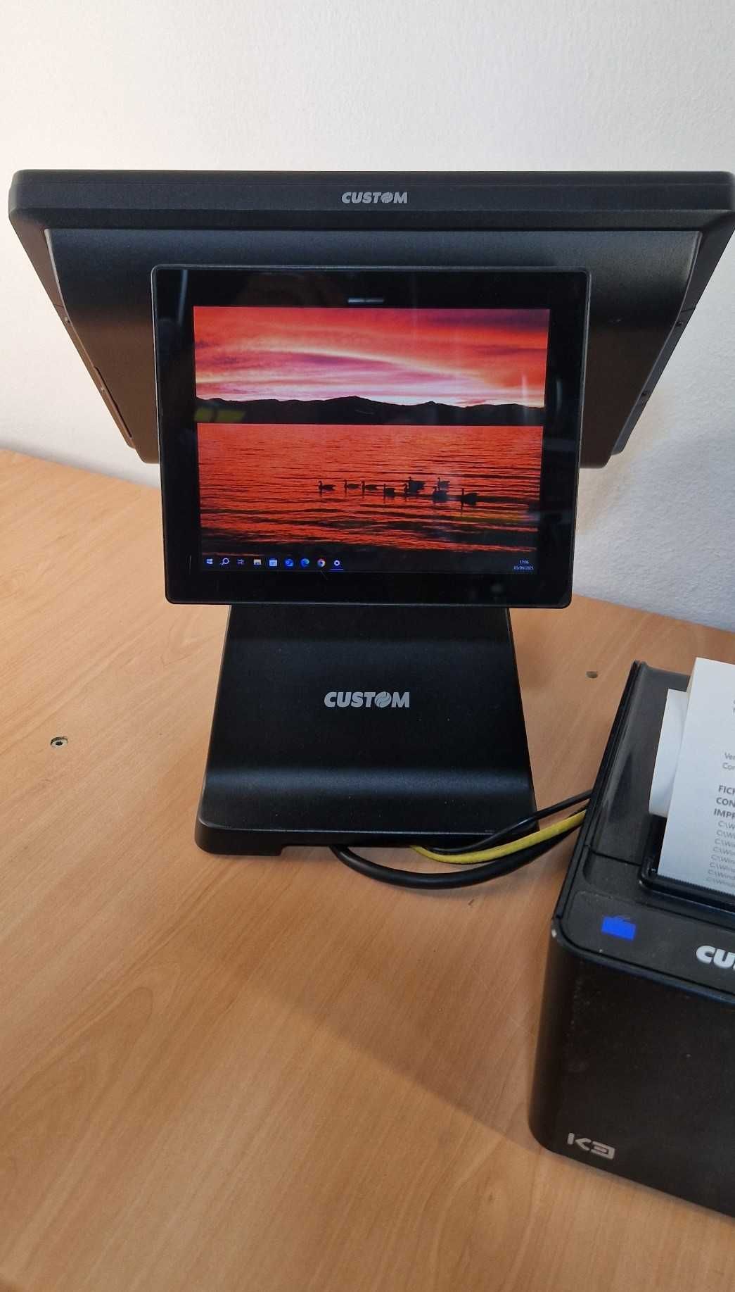 POS monitor Tátil CPU i5  RAM8G | Win 10Pro | impressora térmica 80mm