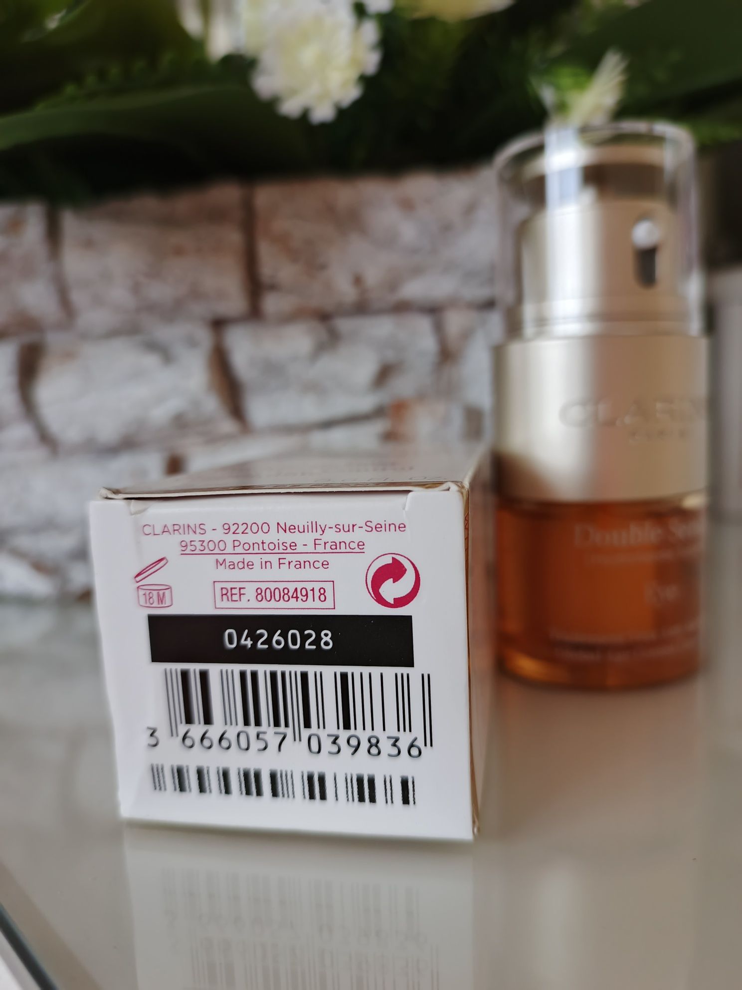 Clarins double serum eye oryginalne największa pojemność nowe