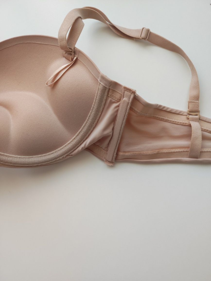 Biustonosz nowy H&M push up 75B odpinane ramiączka