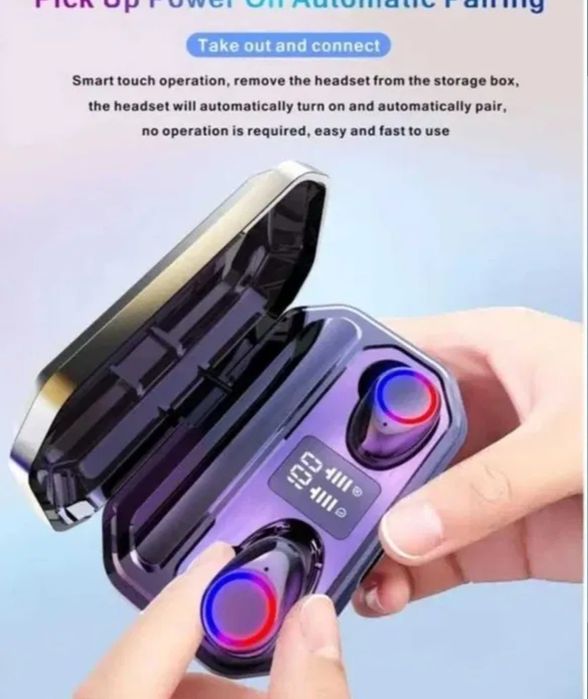 Оригинальные Bluetooth M12 TWS: Звук, Энергия  в Ваших Ушах!