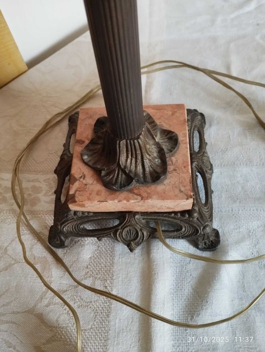 Candeeiro tulipa rosa