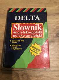 DELTA Słownik angielsko-polski polsko-angielski