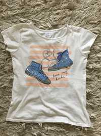 Koszulka Reserved i bluzka z kotkiem