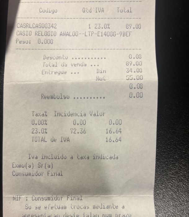 Relógio Casio (Analógico - Dourado)