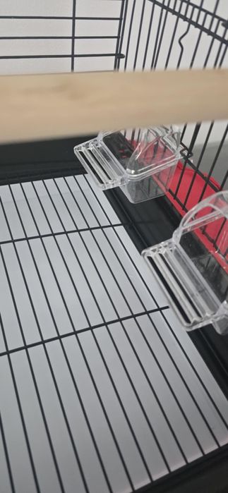 Klatka dla ptaków,papug jak nowa 40×40×58