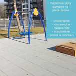 Płyty gumowe SBR, BEZPIECZNA NAWIERZCHNIA na plac zabaw, siłownię. HIT