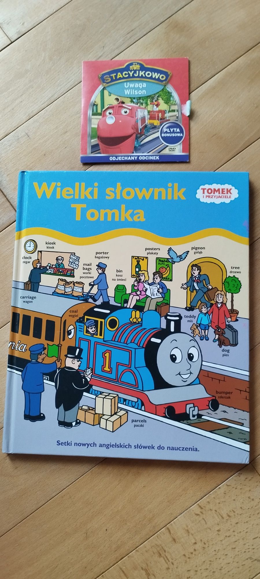 Wielki słownik Tomka + gratis płytka Stacyjkowo płyta DVD