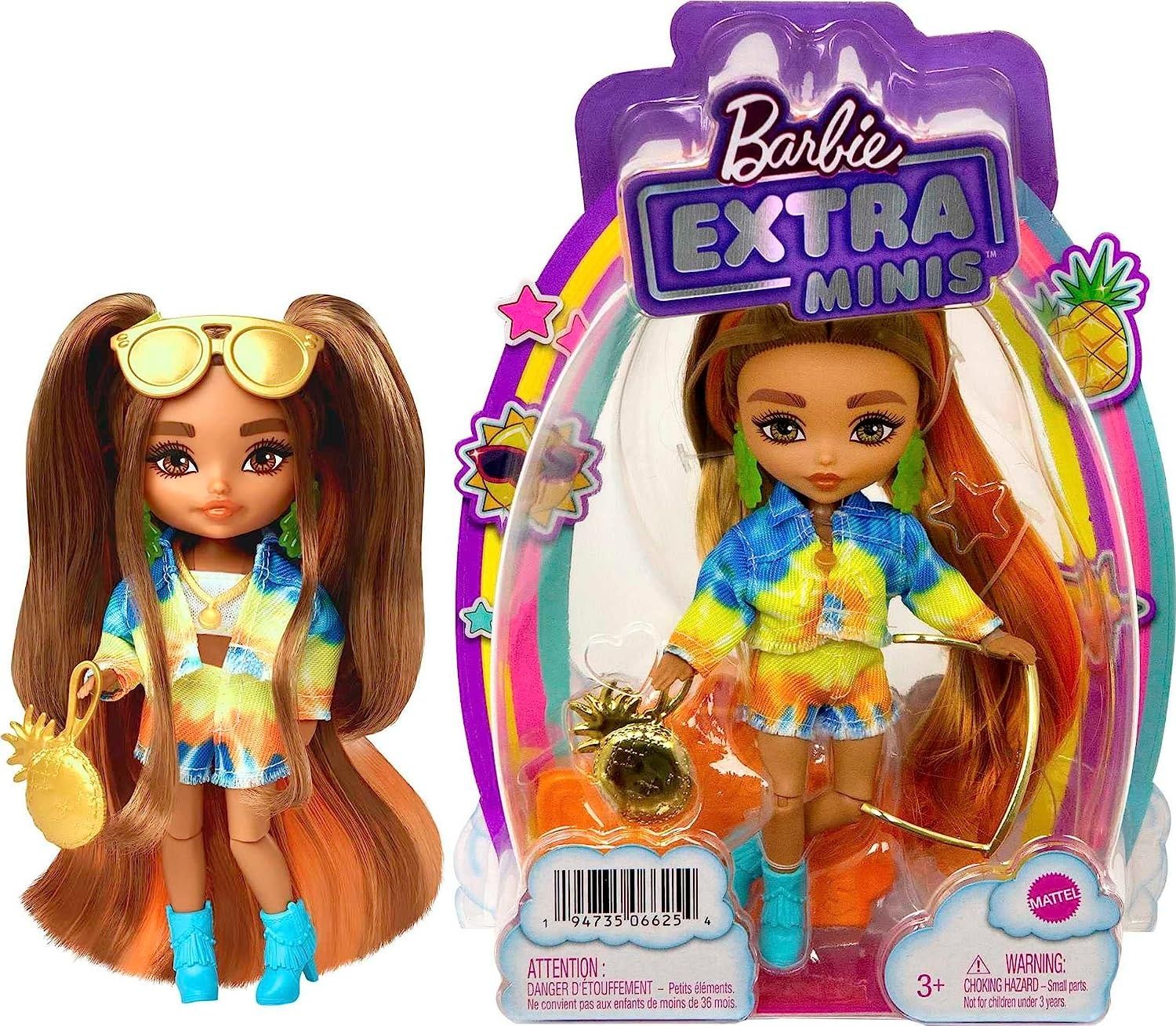 Кукла  Барби barbie Extra minis oригинал Mattel