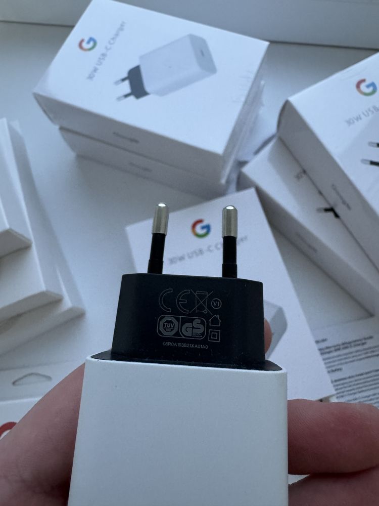 Быстрая 30W оригинальная зарядка google кабель и блок на гугл піксель