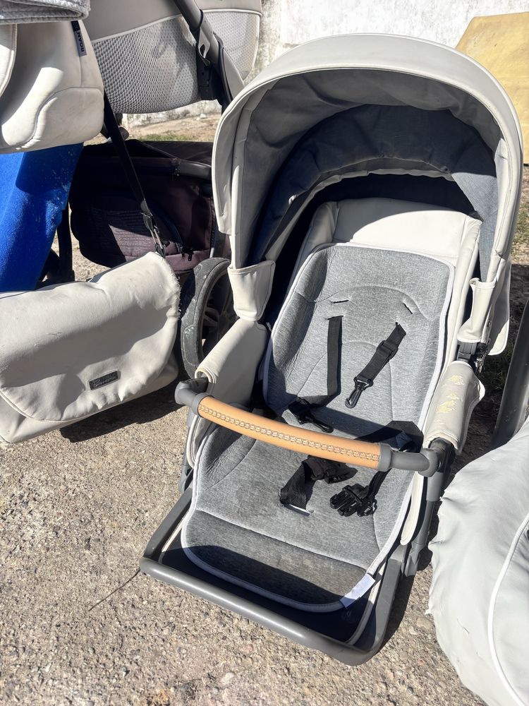 Sprzedam wózek 4w1 roan bass EcoSkóra