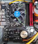 Płyta główna ASUS H97M-E (H97 PCI-E DDR3) +procesor I5-4590(3.30GHz)
