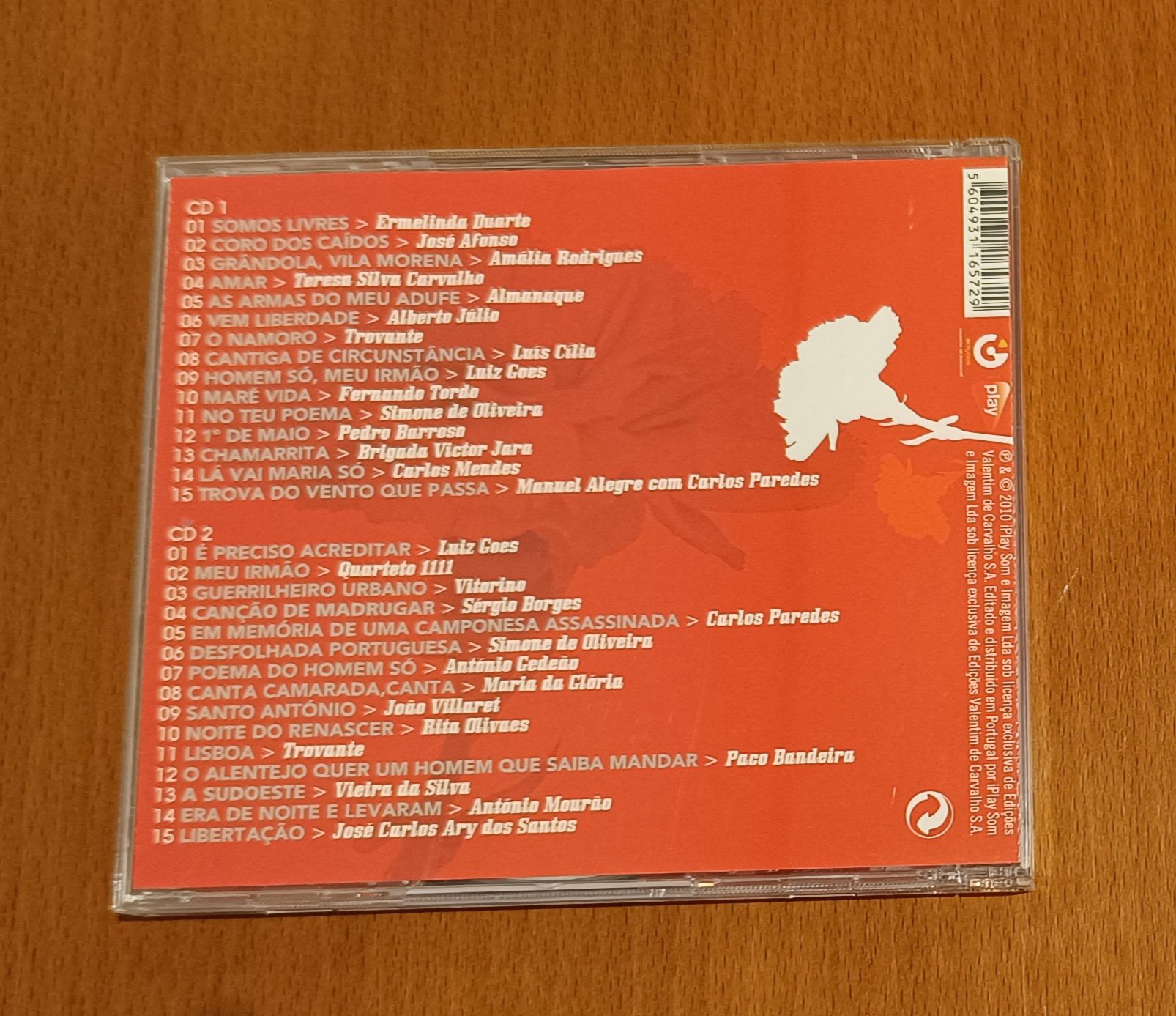 CDs Aromas de Abril e Gotan Project – The Original CD Box Set.