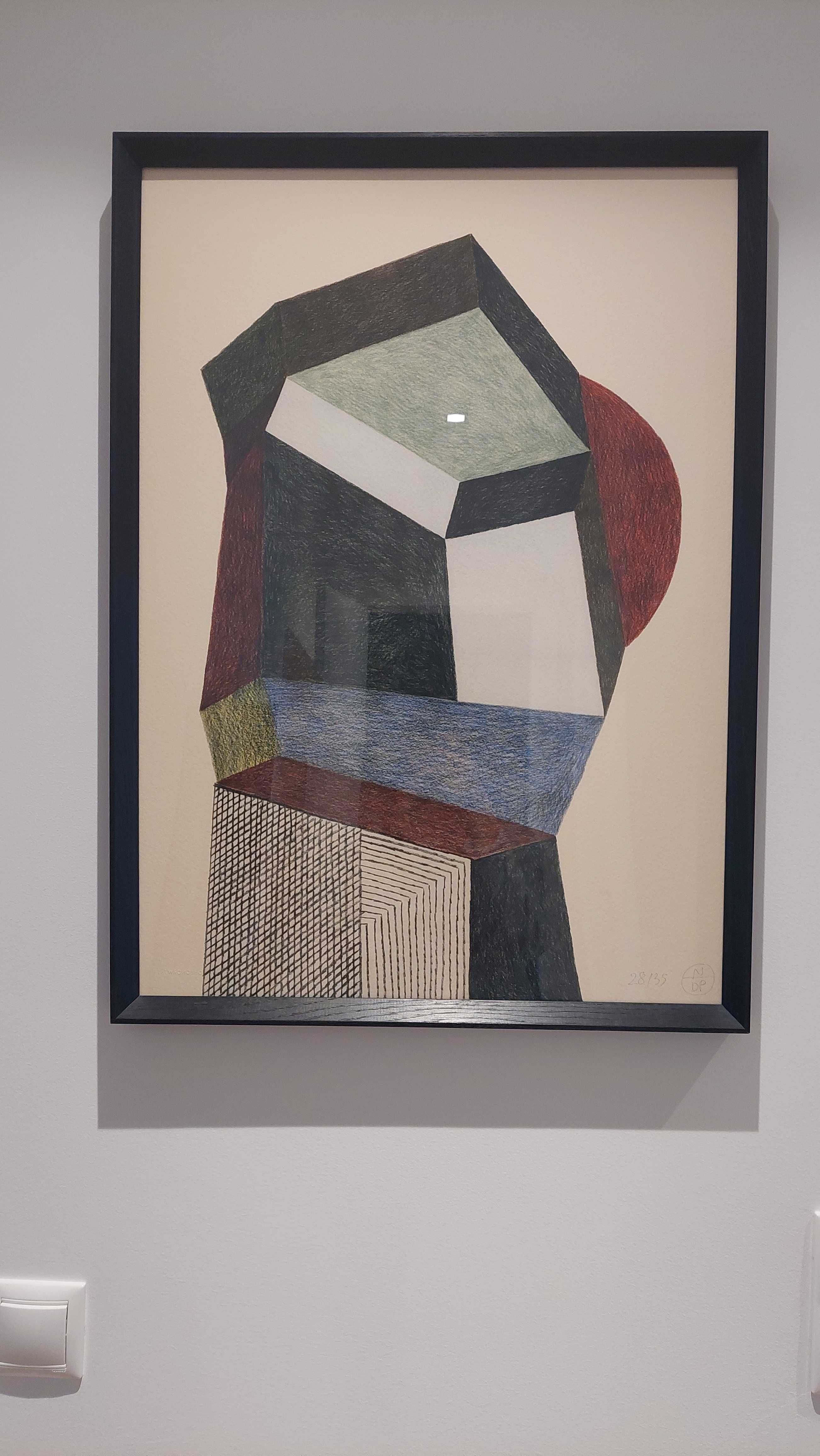 Quadro de Nathalie Du Pasquier " Like a Head" - edição Limitada 28/35