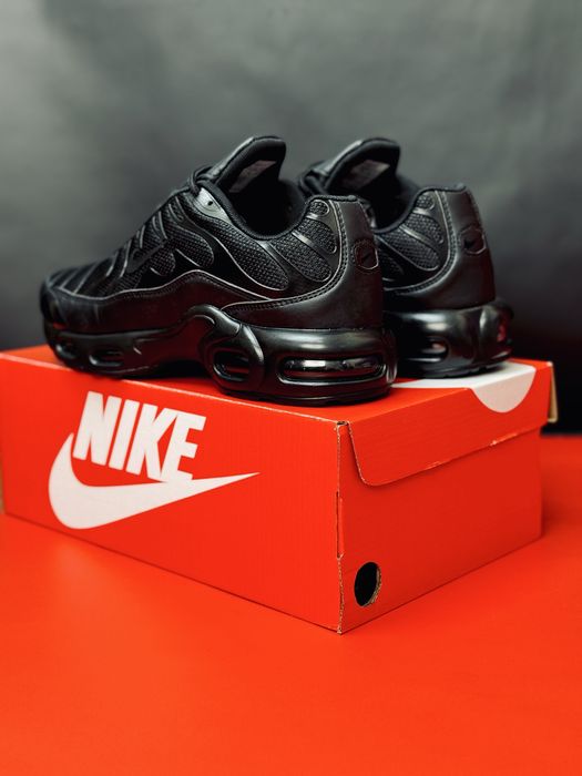 Кросівки Nike Air Max Plus TN Black / Кроссовки Найк Тн Плюс черные