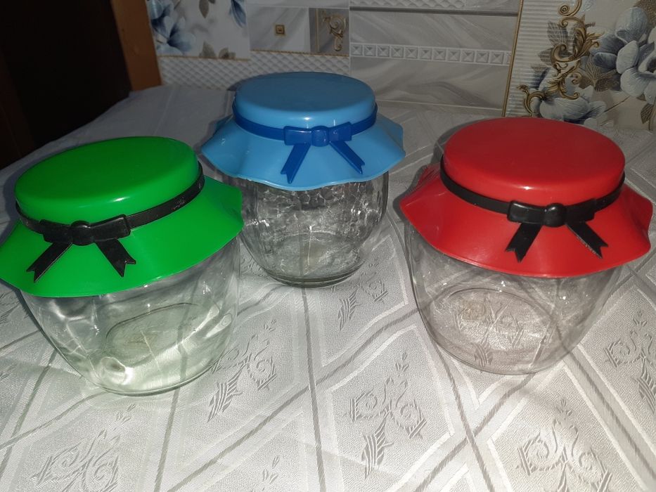 Стеклянные емкости для сыпучих