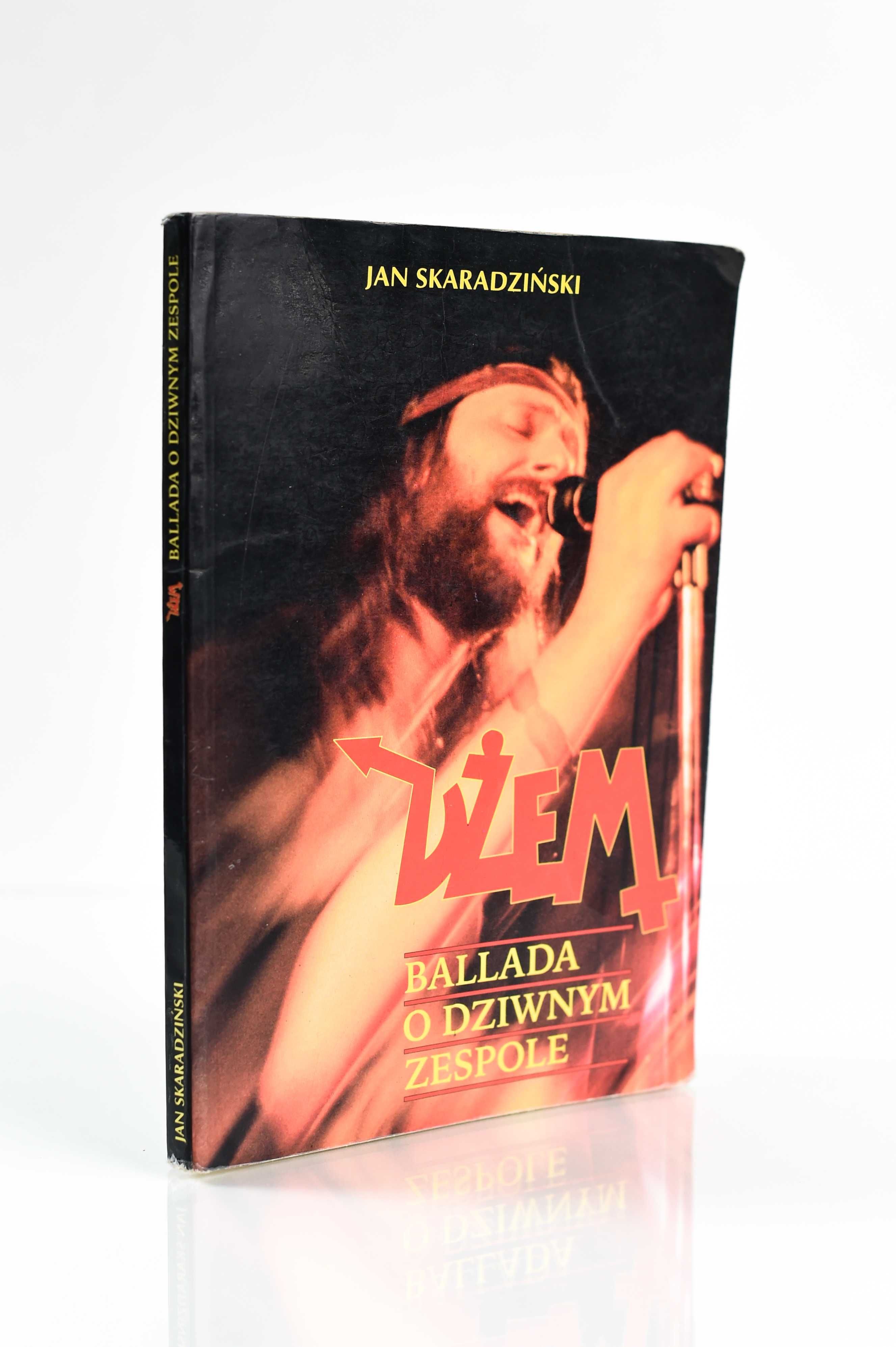 KSIĄŻKA Dżem - Ballada o dziwnym zespole - Jan Skaradziński