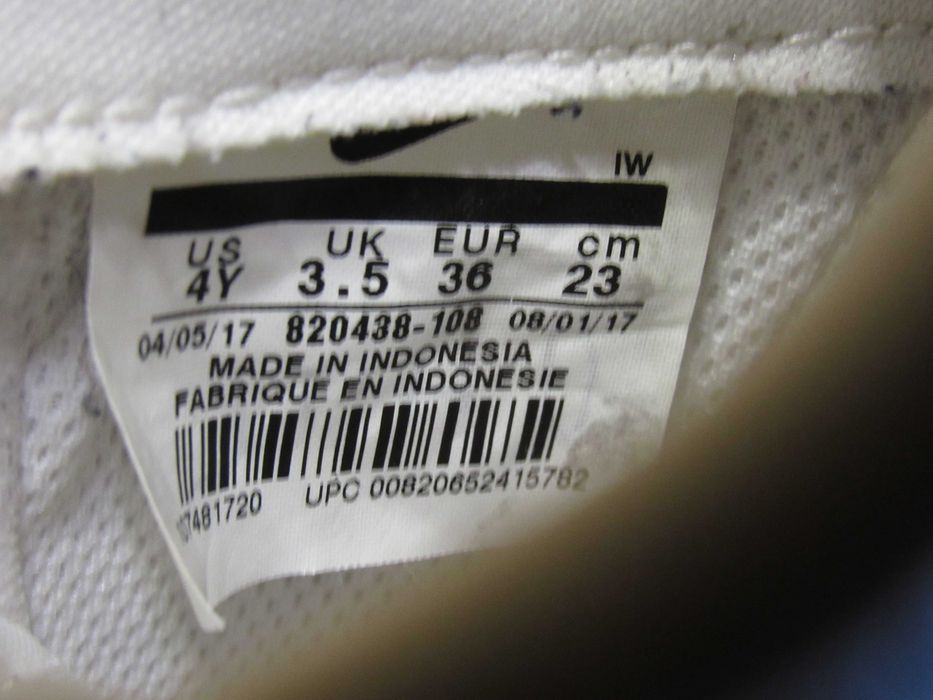 Кросівки (шкіряні) Nike Air Force 1 Low; EUR-36; ус-ка 23см