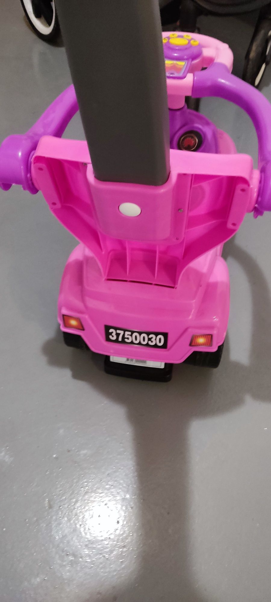 Jeździk 3w1 różowy samochód